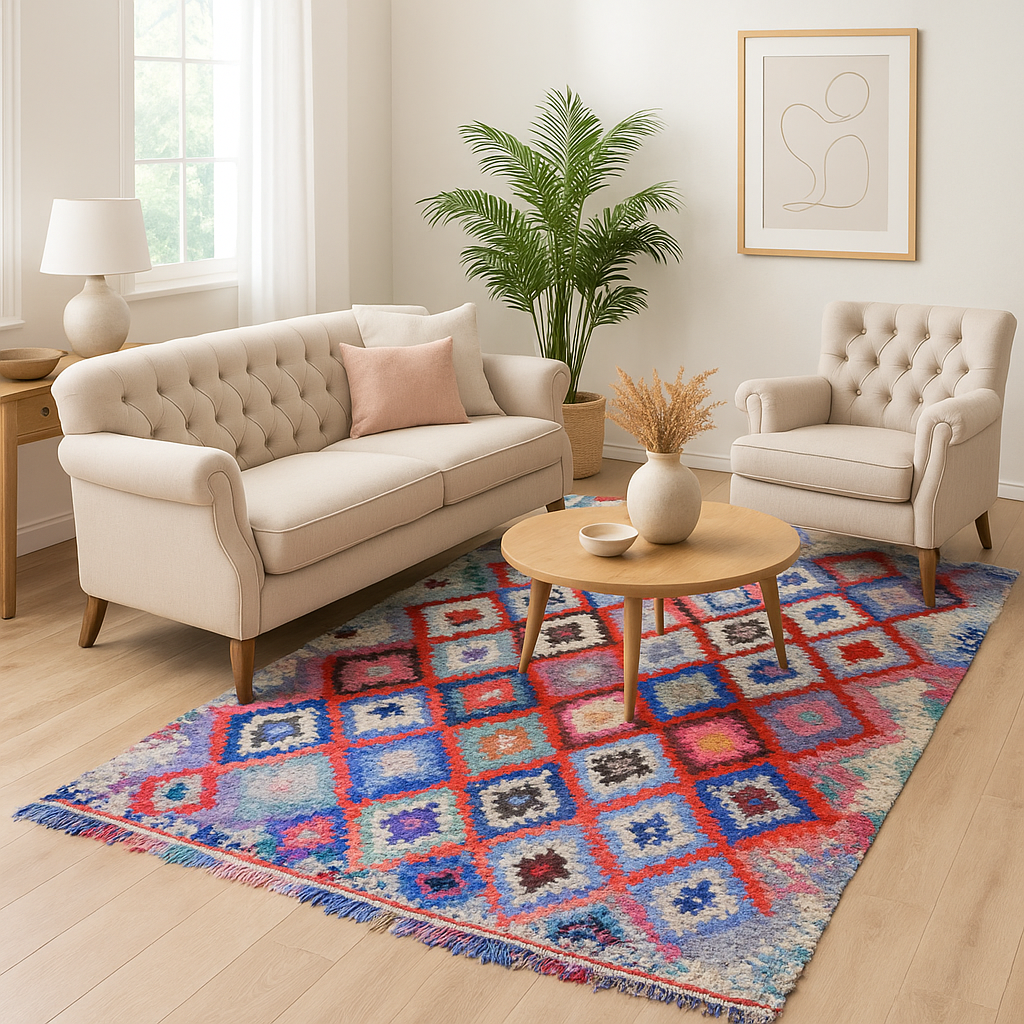 Boucherouite Rugs: The Colorful Moroccan Masterpieces Transforming