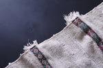 Amazing flatwoven Berber Moroccan rug -  3.5 FT X 5.7 FT