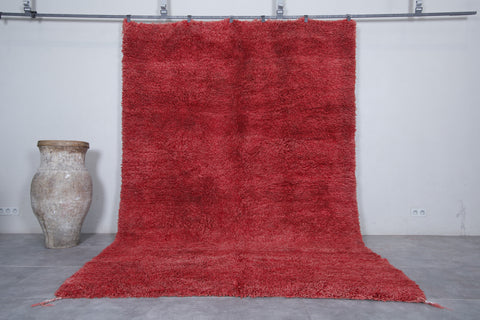 Traditional Moroccan rug 7.4 X 11.1 Feet