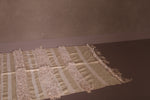 Beautiful flatwoven moroccan berber rug - 4 FT X 7 FT