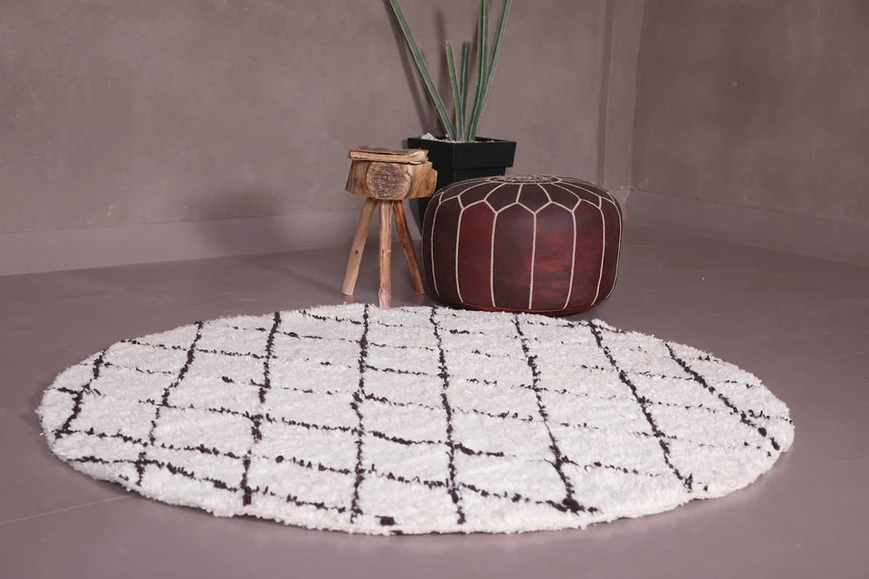 Transforming Your Home with Custom Round Moroccan Rugs