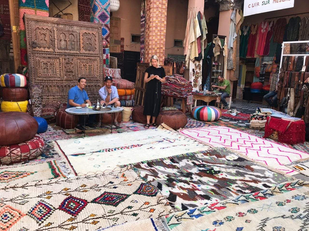What are the different types of Moroccan rugs?