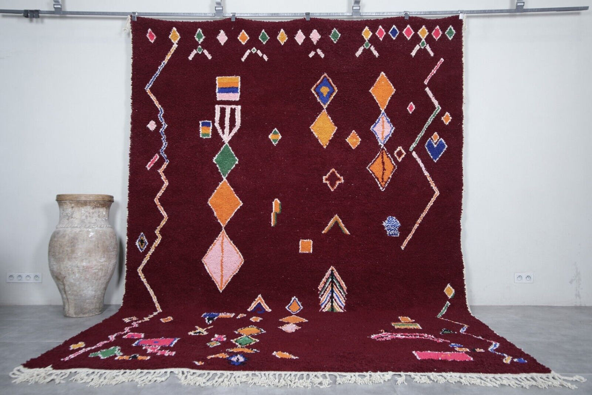 Symbolism and Meaning in Azilal Rug Patterns – Beni ourain rug