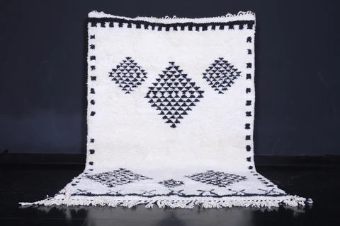 Beni Ourain Moroccan Rug From Old Berber Tribes