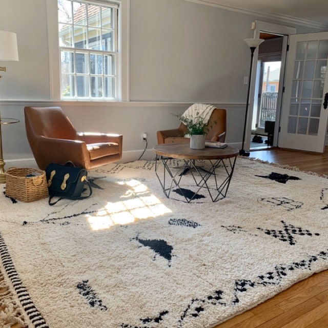 The History of Berber Rugs Beni ourain rug