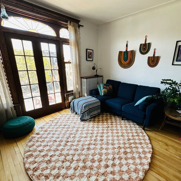 Round Moroccan Rugs – Handmade Wool Circle Carpets for Modern Interiors ...