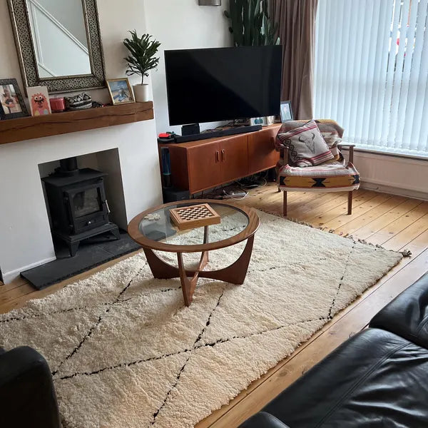 Beni Ourain Rugs: The Iconic Moroccan Wool Rugs Redefining Modern Luxury