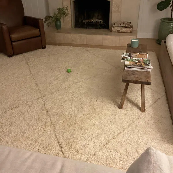The Natural Wool Beauty of Beni Ourain Rugs: A Deep Dive