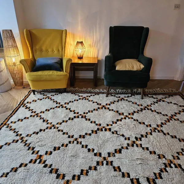 How can a Beni Ourain rug transform your space into a masterpiece?