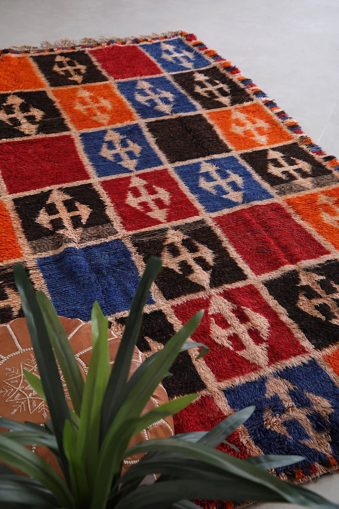 A Kaleidoscope of Colors: Exploring the Vibrant Palette of Moroccan Azilal Rugs