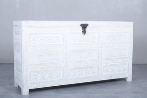 From Souk to Home: The Journey of a Vintage Moroccan Trunk