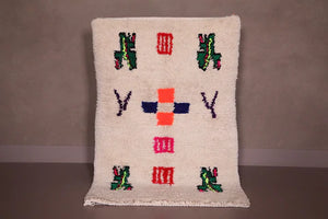 Moroccan berber rug - Beni ourain rug - Living room rug