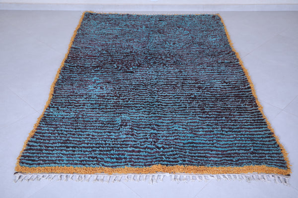 Custom Moroccan azilal rug - handmade berber area rug - Wool rug