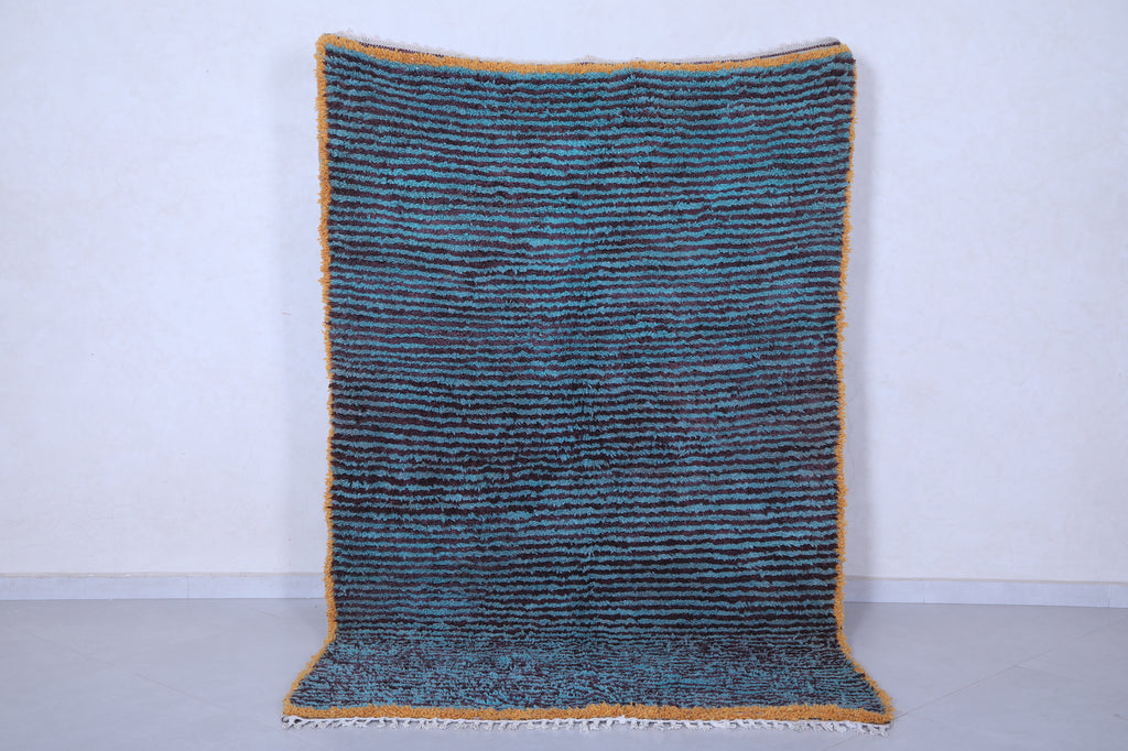 Custom Moroccan azilal rug - handmade berber area rug - Wool rug