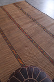 Vintage handmade tuareg rug 6.2 X 9.6 Feet