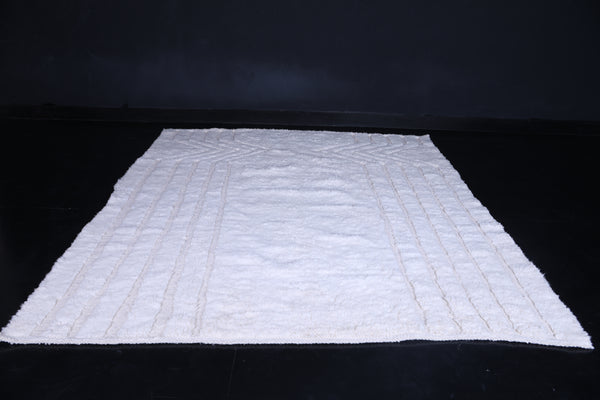 Beni Ourain Beige rug - Custom Wool rug - Azilal rug