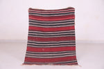 Square berber moroccan small rug - 2.3 FT X 3 FT