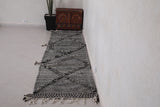 Entryway all wool Berber rug, Custom moroccan carpet