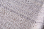 Flatwoven berber moroccan rug - 5.8 FT X 7.8 FT