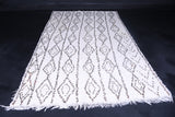 Large moroccan Wedding rug 5.8 FT X 9.9 FT