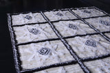 Alfombra hecha a mano alfombra azilal marroquí 5.5 pies x 9.8 pies