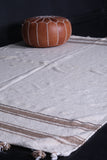 Moroccan flatwoven berber carpet - 6 FT X 8.3 FT