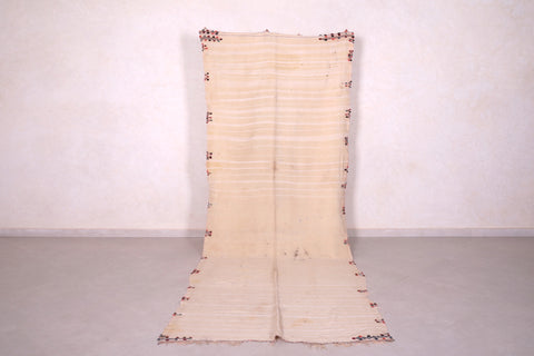 Alfombra marroquí de Long Berber Handmade Runner, 4.1 pies x 11 pies