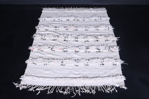 Handwoven Moroccan Rug 3.4 FT x 5.2 FT | Authentic Traditional Design