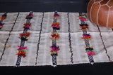 Stunning Flatwoven berber Moroccan rug - 3.8 FT X 6.4 FT