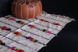 Stunning Flatwoven berber Moroccan rug - 3.8 FT X 6.4 FT