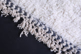 Alfombra de lana hecha a mano grande marroquí 9.5 pies x 12.7 pies