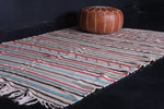 Moroccan Vintage rug 4.9 FT X 8.3 FT