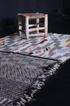 Entrada de Berber Azilal alfombra marroquí de 3.6 pies x 7 pies