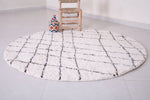 Rounded custom rug, Moroccan handmade round carpet