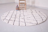 Rounded custom rug, Moroccan handmade round carpet