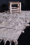 Berber flatwoven Moroccan carpet 3.2 FT X 6 FT