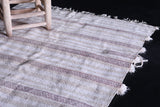 Hand Woven Moroccan rug 3.9 FT X 5.8 FT