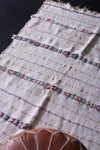 Moroccan berber blanket 3.7 FT X 7 FT