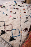 Custom Azilal rug, Moroccan berber rug