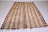 Vintage handmade tuareg rug 6.2 X 9.2 Feet