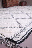 Custom handmade Moroccan rug, Beni ourain berber carpet