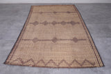 Vintage handmade tuareg rug 5 X 9.2 Feet