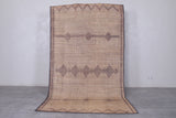 Vintage handmade tuareg rug 5 X 9.2 Feet