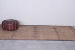 Vintage handmade tuareg rug 5 X 9.2 Feet