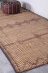 Vintage handmade tuareg rug 5 X 9.2 Feet