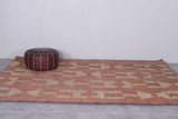 Vintage handmade Tuareg rug 6.6 X 9.3 Feet