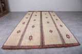 Vintage handmade tuareg mat 7.6 X 15.1 Feet