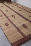 Vintage handmade tuareg mat 7.6 X 15.1 Feet