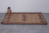 Vintage handmade tuareg rug 3.5 X 4.4 Feet