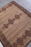 Vintage handmade tuareg rug 3.5 X 4.4 Feet